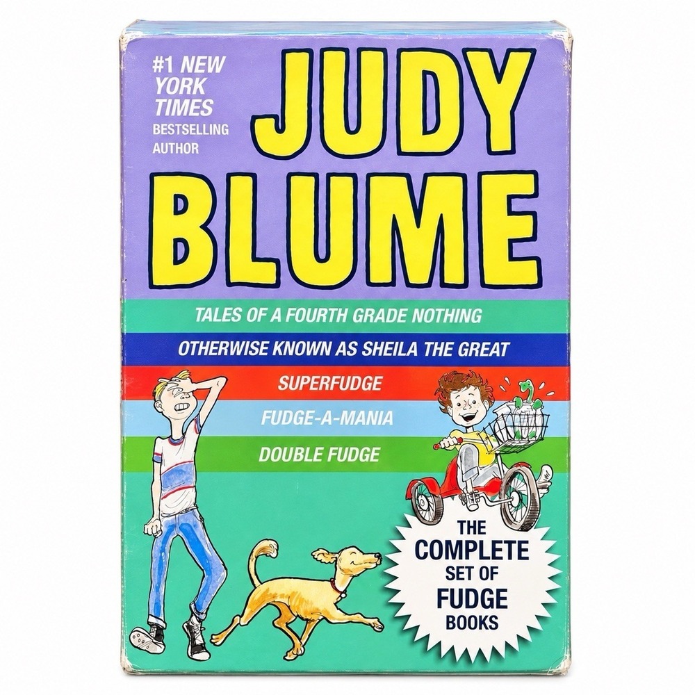 Judy Blume The Complete Set of Fudge Books 5 Book Boxed Set 9780142409060